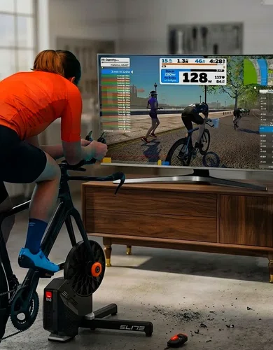 ROLO TREINO ELITE RIVO ZWIFT COG CLICK SMART INTERATIVO