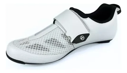 SAPATILHA ABSOLUTE TRIATHLON TRITON BRANCO CICLISMO SPEED