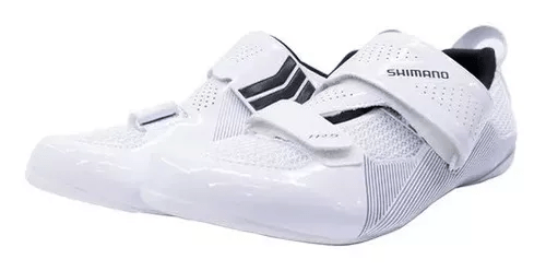 SAPATILHA CICLISMO SHIMANO TR5 SH-TR501 BRANCA TRIATHLON