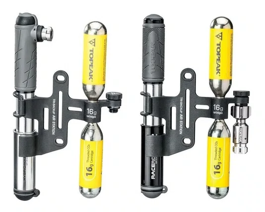 SUPORTE BOMBA CO2 TOPEAK TRI-BACKUP AIR STATION BIKE