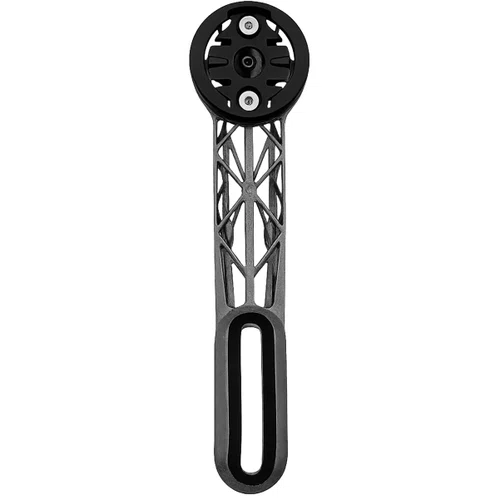 SUPORTE FRONTAL PARA GPS SAMASSI TITÂNIO 3D UNIVERSAL CURTO 