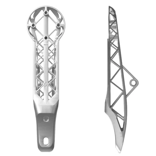 SUPORTE FRONTAL PARA GPS SAMASSI TITÂNIO 3D SCOTT ADDICT RC