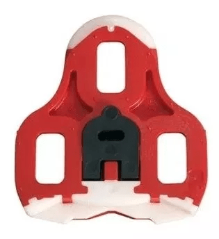 TACO PEDAL LOOK KÉO CLEAT VERMELHO COM FLUTUAÇÃO DE 9° SPEED