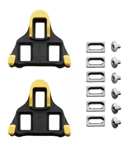 TAQUINHO PARA PEDAL SPEED SHIMANO SM-SH11 AMARELO