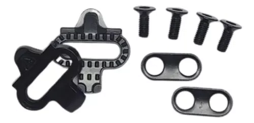 TAQUINHO RAZGO SAPATILHA MTB TACO SPD P/ PEDAL SHIMANO PRETO