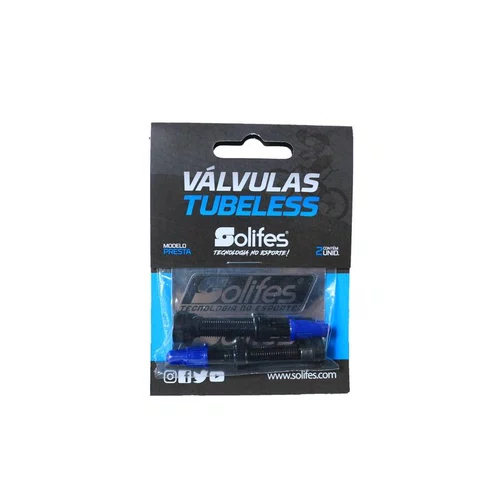 VÁLVULA TUBELESS EM ALUMÍNIO SOLIFES 46MM