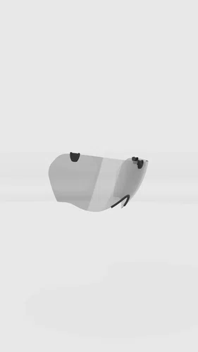 VISEIRA PARA CAPACETE KASK BAMBINO PRO EVO MIRROR SILVER