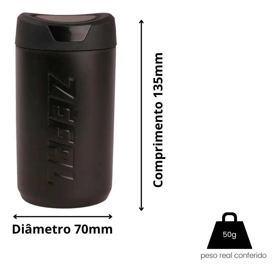 PORTA OBJETOS ZEFAL Z BOX 500ML TIPO GARRAFA