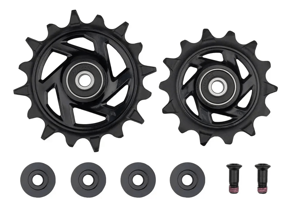 ROLDANA SRAM X0 T-TYPE EAGLE AXS 12V PRETA