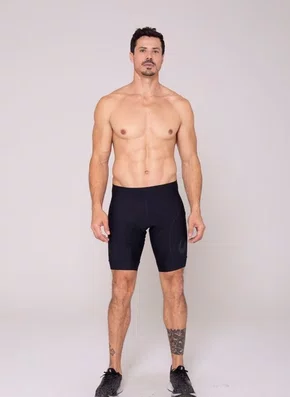 BERMUDA CICLISTA TRAINING 3 MASCULINO PRETO