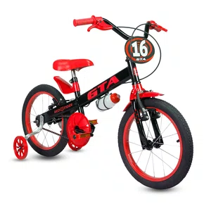 BICICLETA INFANTIL ARO 16 GTA RED TIGER COM RODINHA