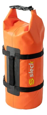 BOLSA IMPERMEAVEL SLECK 15L BIKE MOTO LARANJA