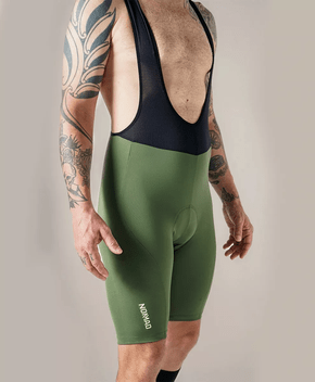 BRETELLE CICLISMO MASCULINO NOMAD CORE VERDE
