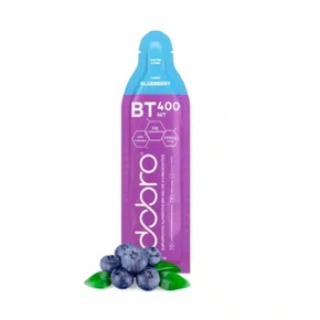 BT-400 DOBRO NITRATO GEL SACHE SEM CAFEÍNA BLUEBERRY 30G