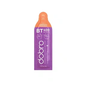 BT-400 NITRATO GEL SACHE SEM CAFEÍNA 30G LARANJA E MORANGO