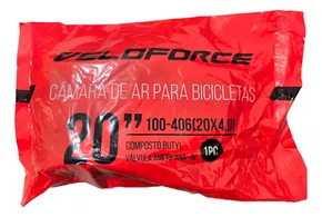 CAMARA DE AR VELOFORCE ARO 20X4.00 VALVULA SCHRADER 40MM