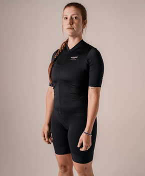 CAMISA DE CICLISMO NOMAD RACING APEX PRETO FEMININO