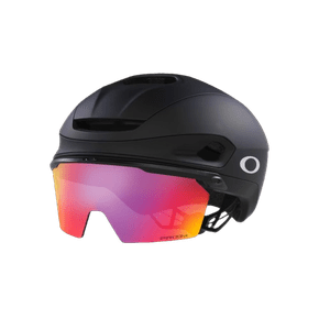 CAPACETE OAKLEY ARO7 ROAD MIPS PRETO FOSCO LENTE PRIZM
