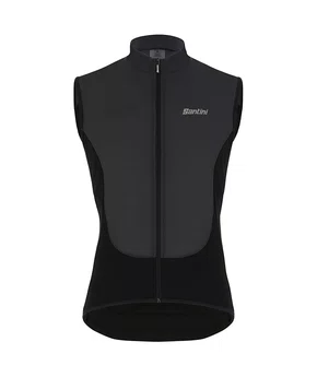 COLETE UNISSEX GRAVEL TRAIL PRETO SANTINI REFLETIVO