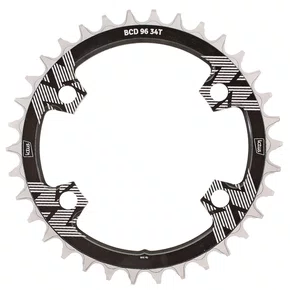 COROA DE BICICLETA ICTUS BCD 96 PADRÃO SHIMANO 34T