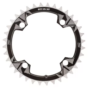 COROA DE BICICLETA ICTUS PADRÃO SHIMANO SRAM 104 BCD 36T