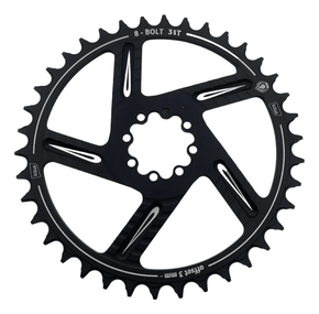 COROA ICTUS DIRECT 8 BOLT OFFSET 3MM 32 PRETA