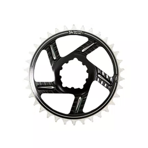 COROA ICTUS DIRECT OFFSET 3MM 34T PRETA (COMPATÍVEL SRAM)