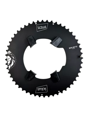 COROA ICTUS INDEXADA AERO BCD 107 RIVAL 52 DENTES