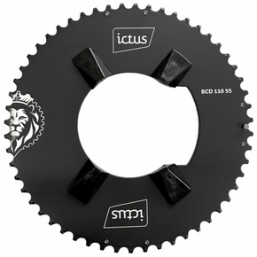 COROA ICTUS INDEXADA  AERO BCD 110 ULTEGRA R8100 55