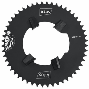 COROA ICTUS SINGLE AERO BCD 107 PARA FORCE 52T 