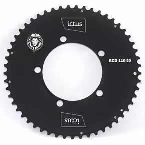 COROA ICTUS SPEED INDEXADA AERO BCD 110 53 DENTES 5 FUROS