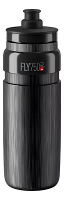 GARRAFA ELITE FLY TEX 750ML PRETA CARAMANHOLA BIKE
