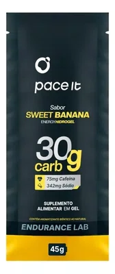 HIDROGEL PACE IT SWEET BANANA 45G GEL DE CARBOIDRATO