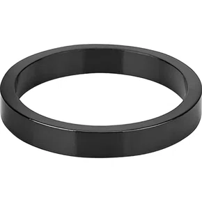 KIT 4 ESPACADORES DE DIRECAO 5MM ALUMINIO PRETO BIKE