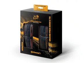 KIT PNEUS CONTINENTAL GP5000 S TR TOUR DE FRANCE