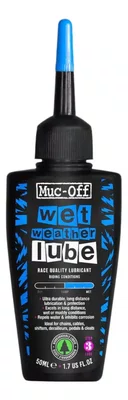 LUBRIFICANTE CORRENTE BIKE MUC-OFF WET LUBE ÓLEO 50ML
