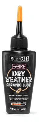 LUBRIFICANTE MUC OFF DRY WEATHER CERAMIC SECO 50ML P/ E-BIKE