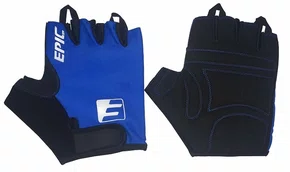 LUVA CICLISMO EPIC LINE MEIO DEDO AZUL CONFORTO