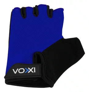 LUVA MEIO DEDO VOXXI COM POLEGAR ACOLCHOADO AZUL