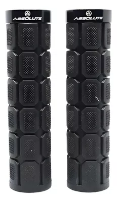 MANOPLA  ABSOLUTE LG2 MTB COM TRAVA PRETO CONFORTO