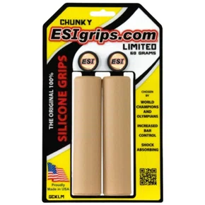 MANOPLA ESI GRIPS CHUNKY BEGE 32MM SILICONE MTB