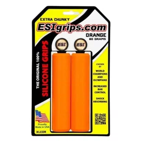 MANOPLA ESI GRIPS EXTRA CHUNKY LARANJA 34MM SILICONE MTB