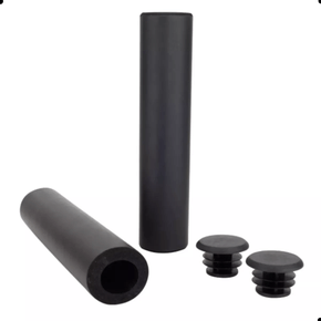 MANOPLA PARA BICICLETA MAO1 136MM ESPUMA PRETO (PAR)