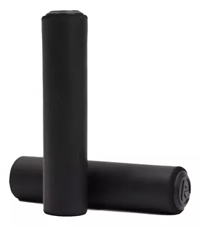 MANOPLA SILICONE PRETA ABSOLUTE NBR1 MTB ACOMPANHA PLUGS