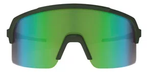ÓCULOS HB EDGE ESPORTIVO MATTE METALLIC GREEN CHROMEN SOLAR
