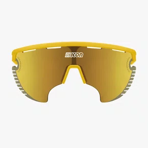 OCULOS SCICON AEROWING LAMON AMARELO LENTE BRONZE
