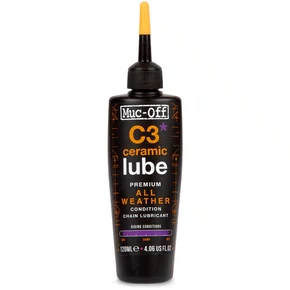 ÓLEO LUBRIFICANTE BIKE C3 CERAMIC ALL WEATHER 120ML BIKE