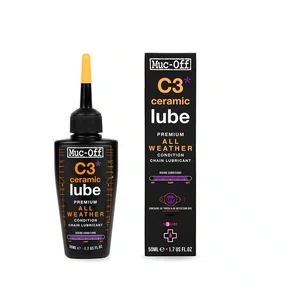 ÓLEO LUBRIFICANTE BIKE C3 CERAMIC ALL WEATHER 50ML BIKE