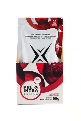 SACHÊ 90G PRÉ E INTRATREINO NITRATO 800 COM BETERRA, LIMÃO E GENGIBRE