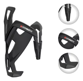 SUPORTE DE GARRAFA ELITE CUSTOM RACE PLUS PRETO